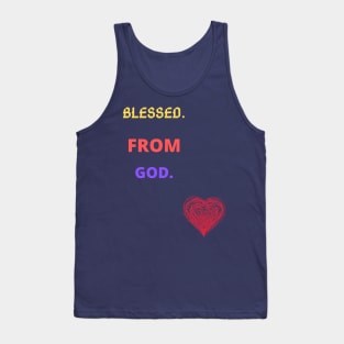 blessed tshirt Tank Top